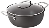 Cuisinart 650-26CP Chef's Classic Nonstick Hard-Anodized 5-Quart Chili Pot with Cover,Black