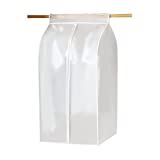 XIAKE Garment Cover Moth-proof Dust Cover Coat Hanging Clothes Storage Bag Premium Thickened Clothing Organizer Moisture-proof Dust-proof Clothes Cover