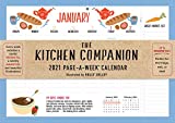 The Kitchen Companion Page-A-Week Calendar 2021