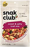 Snak Club Sweet & Salty Trail Mix, 5.5 Ounce (Pack of 6)