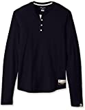 Champion Men's Authentic Originals Long Sleeve Henley, Navy, XXX-Large