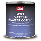 SEM 39104 Black Original Flexible Bumper Coater Aerosol - 1 Quart