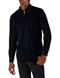 Goodthreads Men's Slim-Fit Long-Sleeve Corduroy Shirt, -navy, Medium