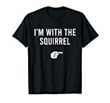 I'm With The Squirrel Halloween Costume Party Matching T-Shirt