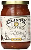 Clint's, Texas Salsa, Medium, 16 oz