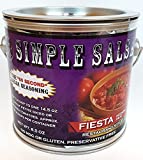 Simple Salsa - Fiesta Medium, 60 Second Salsa Mix, 1 Can Makes 18 Pints of Salsa, Salsa Seasoning, Authentic Restaurant Style Salsa in Seconds, No MSG or Preservatives, Gluten Free