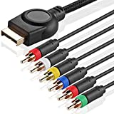 TNP PS3 PS2 Component AV Cable (6 Feet) Premium High Resolution HDTV Component RCA Audio Video Cable for Sony Playstation 3 PS3 and Playstation 2 PS2 Gaming Console [Playstation 3]
