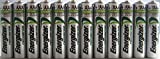 Pack of 20 Energizer NH12 800 mAh NiMH AAA Pre-Charged Rechargeable Battery - Bulk Pack