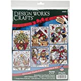 Design Works Crafts Home for Christmas Cross Stitch Ornament Kit, 3-1/2" x 4"