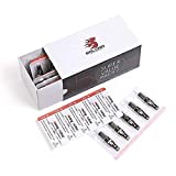 Solong Tattoo Cartridges Needles 50Pcs Mixed #12 Standard Disposable Cartridges with Membrane Assorted Size Round Liner/Round Shader/Weaved Magnum EN07-50KIT-B