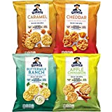 Quaker Rice Crisps, Gluten Free, 4 Flavor Sweet and Savory Variety Mix, Single Serve 0.67oz, 30 count