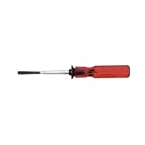 Klein Tools K44 5/16-Inch Slotted Screw Holding Screwdriver, 8-1/4-Inch