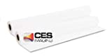 2 Rolls 36" X 300' (36 Inch X 300 Foot) 20lb Bond Paper 2" Core. By CES Imaging (Don't buy counterfeit paper from ReceiptRoll)