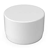 FORMUFIT F114EEC-WH-10 PVC External End Cap, Furniture Grade, 1-1/4" Size, White (Pack of 10)