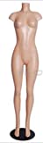 (PS-FF202-EB) ROXY DISPLAY Headless Plastic Female Mannequin Brazilian Hips & Legs, whithout Arm, Color: Tan Skin Tone.