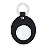Universal Coin Holder Keychain | Protection for Coins, Sobriety Chips or AA Medallions | Scratchproof Waterproof Soft Silicone (Black)