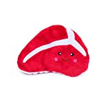 ZippyPaws - NomNomz Plush Squeaker Dog Toy for The Foodie Pup - Steak