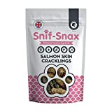 Snif-Snax Human Grade Dog Treats - All-Natural Salmon Skin Cracklings, 1.5oz