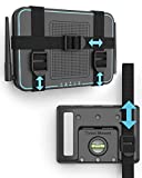 TotalMount Universal Mount for Electronics  Adjustable Wall Mount for Your Router, Wireless System, Cable Modem, DVR, Xbox, Playstation, and More (Professional Shelf  Black)