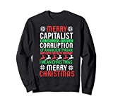 MERRY CAPITALIST CONSUMER PAGAN HOLIDAY Weihnachten Meme Sweatshirt