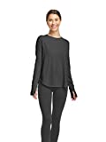 C9 Champion Women's Fashion Long Sleeve T-Shirt, Ebony, M