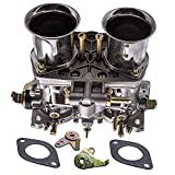 maXpeedingrods Carburetor for 40 IDF for VW for VolksWagen for Beetle for Bug for Fiat for Porsche 2-Barrel Carb with Air Horn