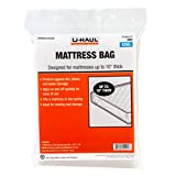 U-Haul Standard King Mattress Bag – Moving & Storage Cover for Mattress or Box Spring – 96” x 78” x 10”