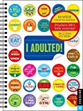 I Adulted! Agenda Undated Calendar: Stickers for Grown-Ups