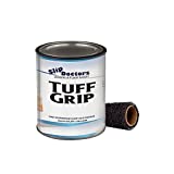 SlipDoctors Tuff Grip (Black, Gallon) Commercial-Grade Non-Slip Urethane Coating. Textured, High-Performance Paint to Prevent Slips and Falls on Multiple Surfaces