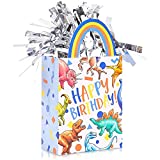 Dinosaur Gift Bag Balloon Weights, Birthday Party Decorations (6 oz, 6 Pack)