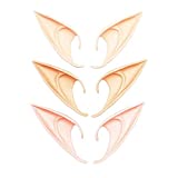 Elf Ears Cosplay Accessories For Women Outfit Fairy Anime Makeup Costume Of Christmas Party For Various Skin Color