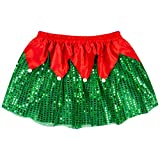 Gone For a Run Holiday Running Costume Skirt | Sequined Elf Tutu