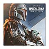 Grupo Erik Official Star Wars Mandalorian 2022 Wall Calendar, January 2022 - December 2022, 12" x 12" Square Wall Calendar 2022, Family Planner Calendar 2022, Baby Yoda Calendar(Free Poster Included), Mandalorian Grey, (CP22042)