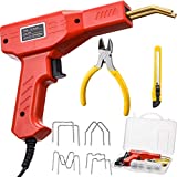 Tondiamo Car Bumper Crack Repair Welding Machine Kit and Cars Repair Plastic Machine Welding Hot Stapler 50w Hot Stapler Plastic Welding Machine Car Bumper Repair Set 110V US Plug Welding Set (Red)