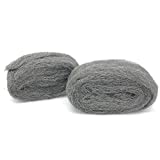 Steel Wool Fill Fabric DIY Kit, Coarse Wire Wool Hardware Cloth, Gap Blocker, Keep Mice Away from Holes/Siding/Pipeline/Vents in Garden, House, 2 Pack × 10FT