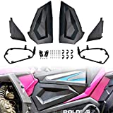 UTV Lower Door Panels for RZR XP 1000, SAUTVS Lower Half Door Inserts with Built-in Metal Frame for 2014-2023 Polaris RZR XP 1000 900 S Turbo EPS Accessories (2 Doors, 2879509)