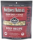 Northwest Naturals Freeze Dried Raw Diet for Dogs Freeze Dried Nuggets Dog Food  Beef  Grain-Free, Gluten-Free Pet Food, Dog Training Treats  12 Oz.