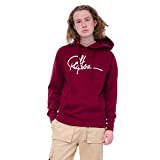 Young and Reckless | Signature Hoodie | Genuine Young & Reckless - Streetwear, Hoodie, Aesthetic Clothes, Graphic Print Burgundy