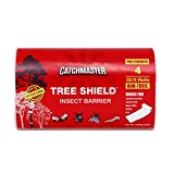 Catchmaster Tree Banding Shield/Protection Sticky Fly Tape Tree Insect Barrier Rolls - 4 Roll Pack