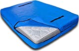 Mattress Bag with 8 Handles for Moving and Storage - Full Size - Reusable Cover with Strong Zipper Closure - Extra Thick Mattress Protection