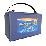 MOSEWORTH 24V Lithium Battery 60Ah Lifepo4 Trolling Motor RV Battery Replacement Built-in BMS Last Longer Replace Your SLA Perfect for Backup Power and Off Grid Applications