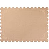 Disposable Placemats, Brown Kraft Paper (10 x 14 in., 100 Pack)