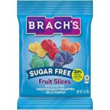 Brach's Sugar Free Fruit Slices Candy, 3 Ounce Peg Bag (Pack of 12)