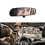 Genuine Jeep Rear View Mirror, Day Night Mirror, Interior Rearview Mirror Kit Compatible With, 1987-2012 Wrangler YJ, TJ, JK, 2002-2013 Cherokee, 2007-2016 Compass, 2011-2017 Patriot Replace 8993-023K