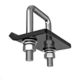 Hitch Tightener for 1.25" and 2" Trailer Hitches Stainless Steel Hitch Tightener Anti Rattle Hitch Stabilizer U Clamps 2 Inch Hitch Stabilizer Rust-Free Heavy Duty Lock Down Easy Installation