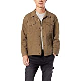 Signature by Levi Strauss & Co. Gold Label Men's Signature Trucker Jacket, Rafter Brown-Waterless, X-Large