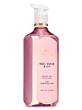 Bath and Body Works ROSEWATER & IVY Gel Hand Soap 8 Fluid Ounce (2019 Edition, White Barn Label)