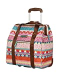 Lily Bloom Design Pattern Carry on Bag Wheeled Cabin Tote (On the Powl)