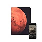 AstroReality: Mars Planetary AR Notebook, Embossed Hardcover Writing Journal, Augmented Reality App Enabled, 7x5 Inches, 176 Graph + Blank Pages, Perfect Space Gift