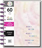 The Happy Planner Big Sized Happy Notes Notebook - Office & School Supplies - Pastel Tie-Dye - Disc-Bound Notebook - 60 Sheet Dot Lined Paper - 3 Dividers - 9.87"x12.63"